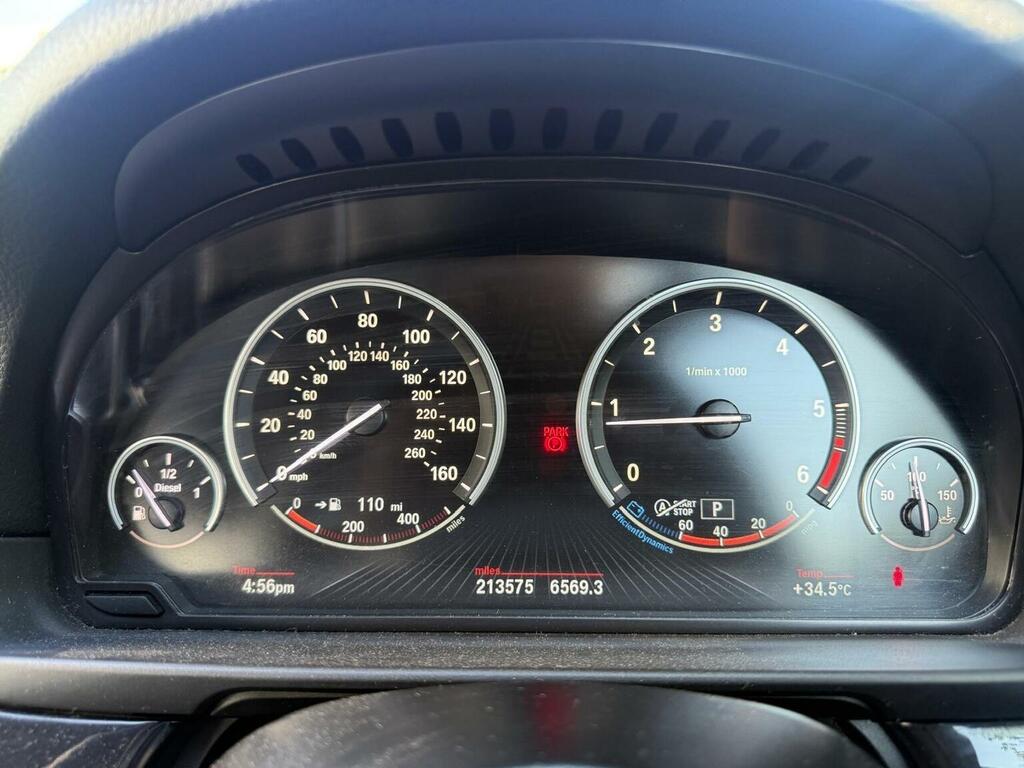 BMW 5 Series Saloon 2.0 520D M Sport Euro 6 Ss 201 Grey #20