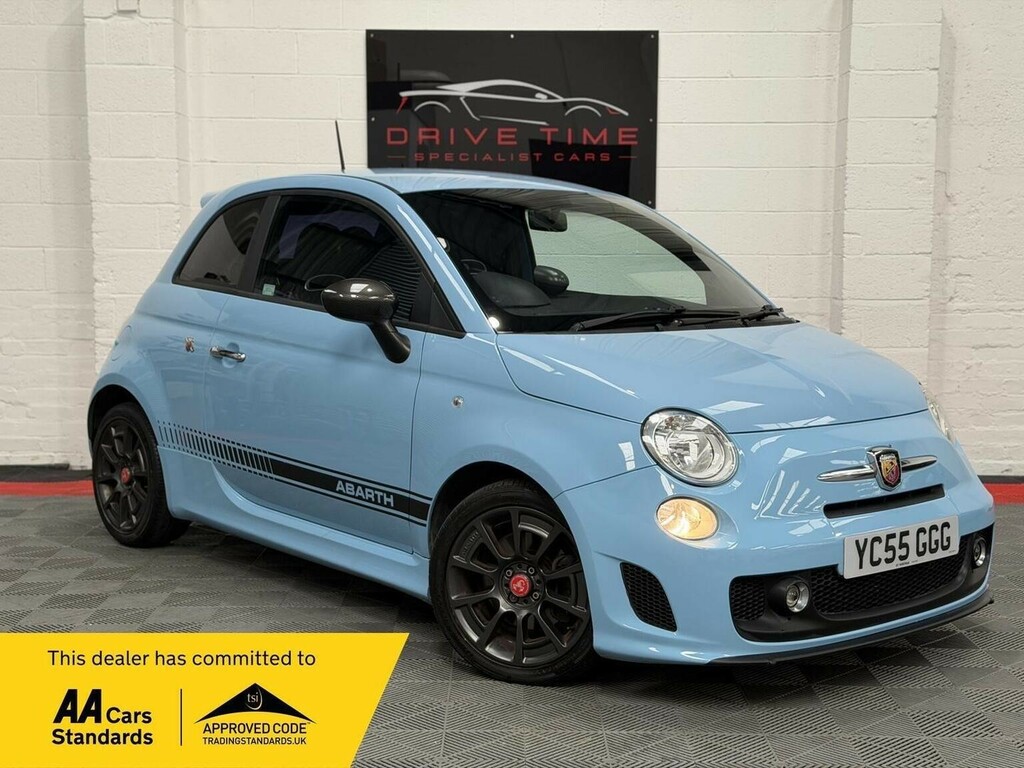 Abarth 500 1.4 T-jet Euro 5 Blue