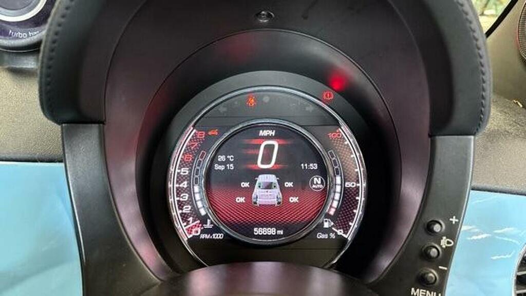 Abarth 500 1.4 T-jet 135 White #9