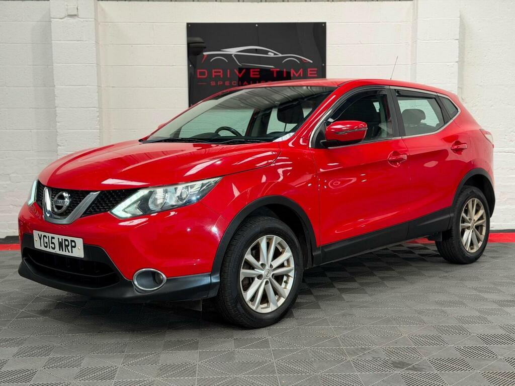 Nissan Qashqai 1.5 Dci Acenta 2Wd Euro 5 Ss YG15WRP Red #3