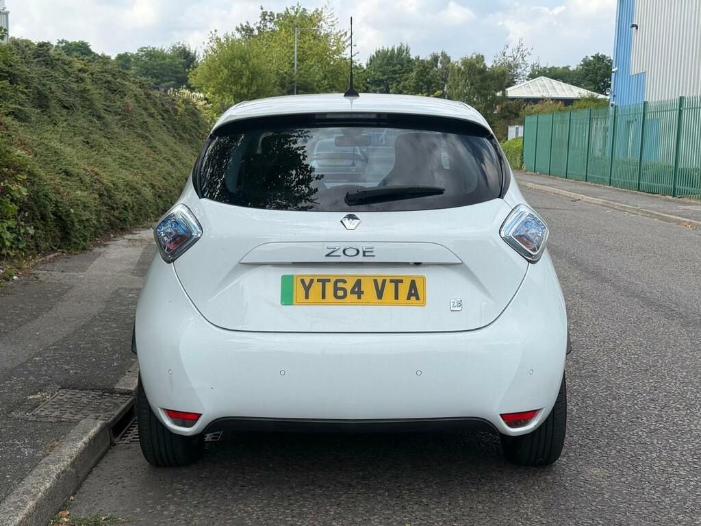 Renault Zoe Hatchback White #4
