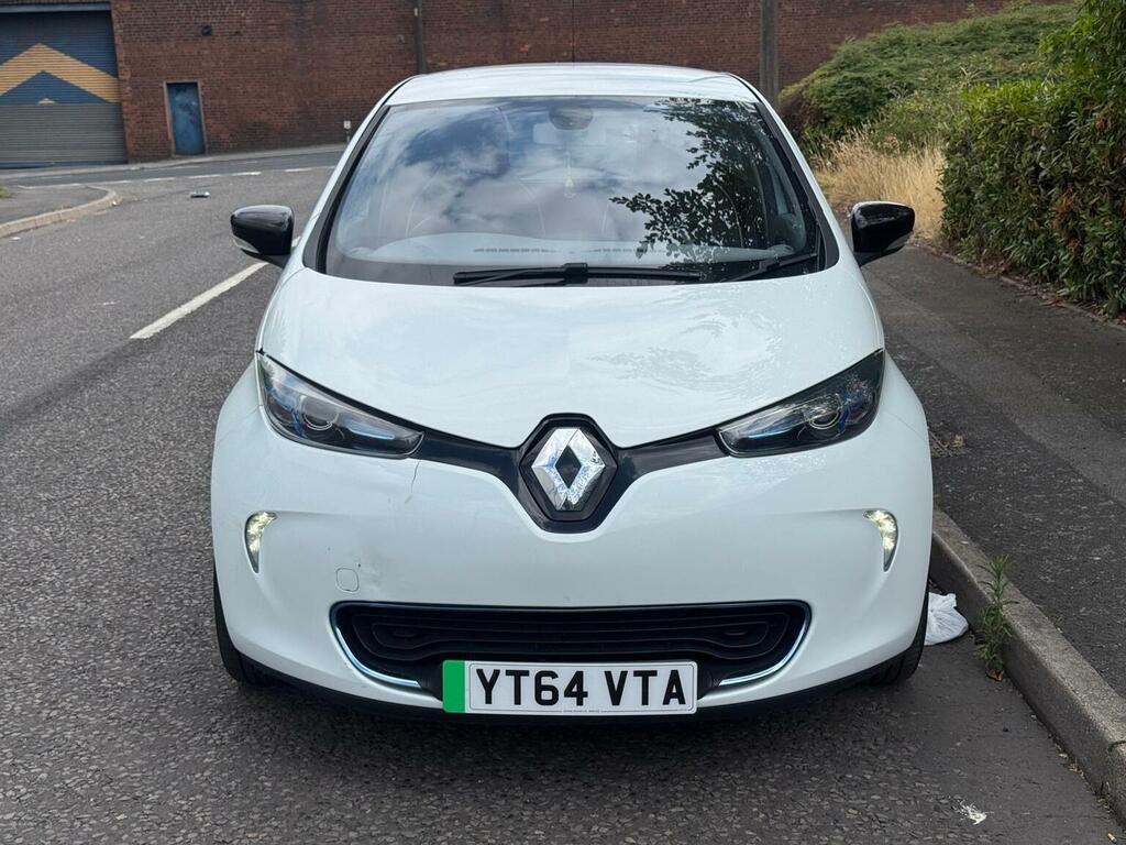 Renault Zoe Hatchback White #2