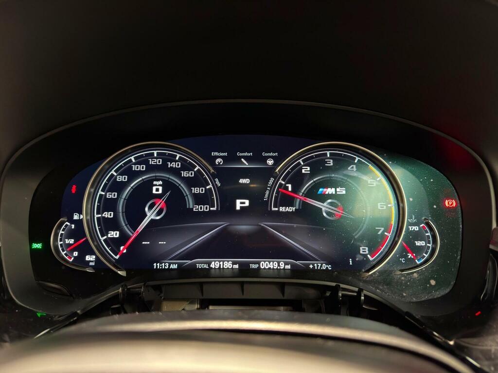 BMW M5 4.4I V8 Competition Steptronic Xdrive Grey #19