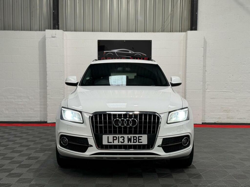 Audi Q5 2.0 Tfsi S Line Plus Tiptronic Quattro Euro 5 Ss White #5