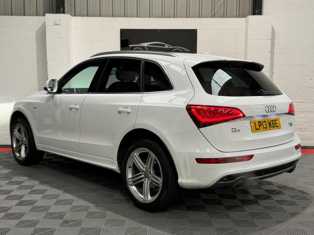 Audi Q5 2.0 Tfsi S Line Plus Tiptronic Quattro Euro 5 Ss White #4