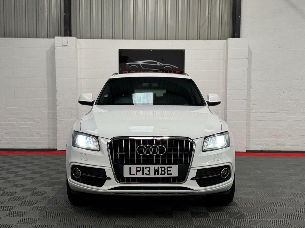 Audi Q5 2.0 Tfsi S Line Plus Tiptronic Quattro Euro 5 Ss White #2