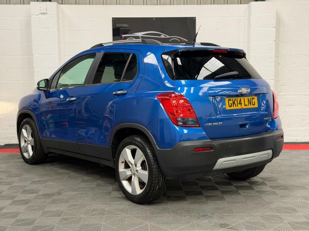 Chevrolet Trax 1.7 Vcdi Lt Euro 5 Ss Blue #4