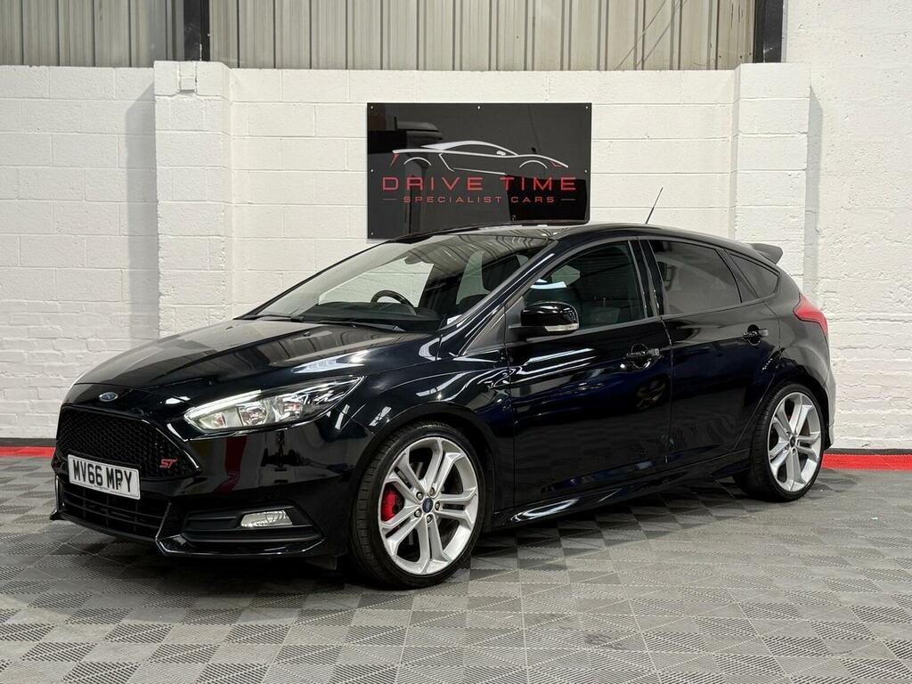 Ford Focus 2.0 Tdci St-2 Euro 6 Ss MV66MPY Black #3