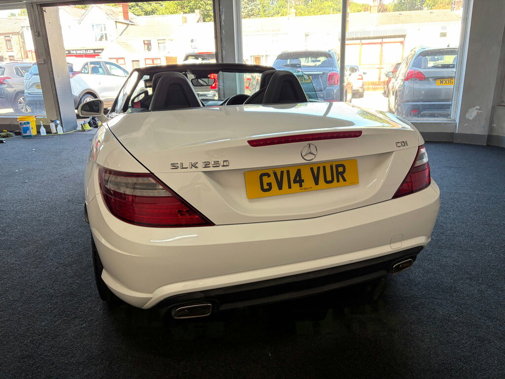 Mercedes-Benz SLK 2.1 Slk250 Cdi Amg Sport Convertible G- White #5