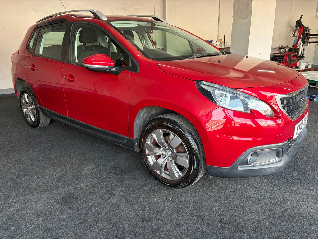 Peugeot 2008 1.2 Puretech Active Suv Euro 6 Red #3