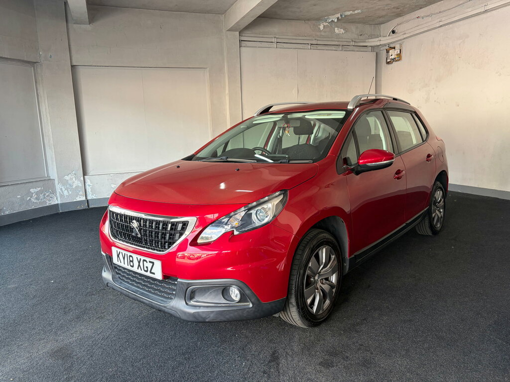 Peugeot 2008 1.2 Puretech Active Suv Euro 6 Red