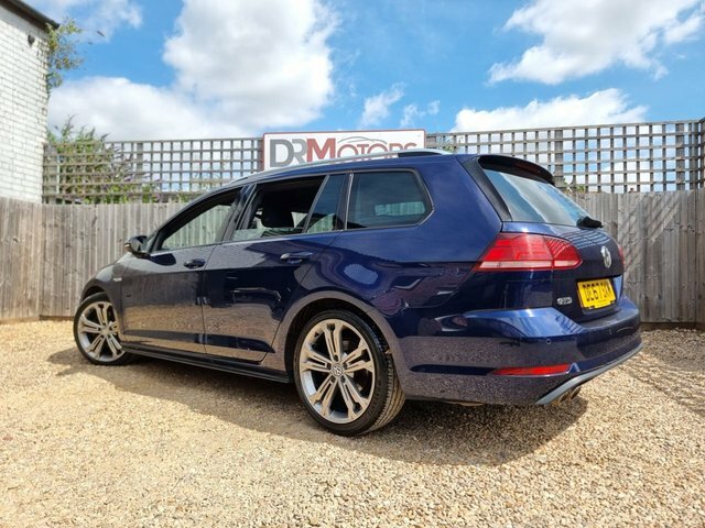 Volkswagen Golf 2.0 Tdi Gtd Estate Dsg Euro 6 S S 18 Blue #4