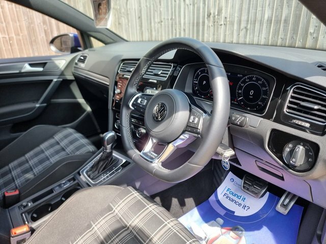Volkswagen Golf 2.0 Tdi Gtd Estate Dsg Euro 6 S S 18 Blue #2