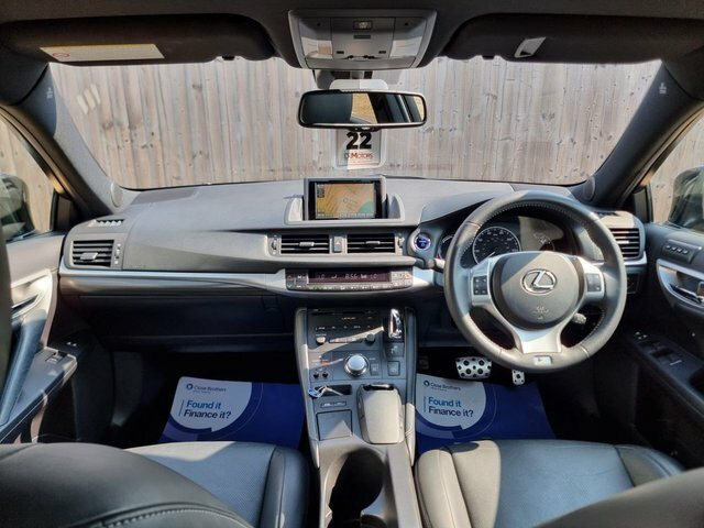 Lexus CT 1.8 200H F Sport Hatchback Hybrid Cvt E Black #4