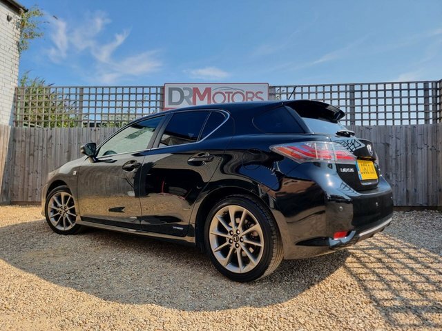 Lexus CT 1.8 200H F Sport Hatchback Hybrid Cvt E Black #3