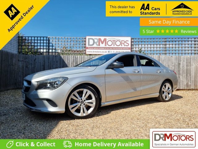 Mercedes-Benz CLA Class 1.6 Cla180 Sport Coupe Euro 6 S Silver