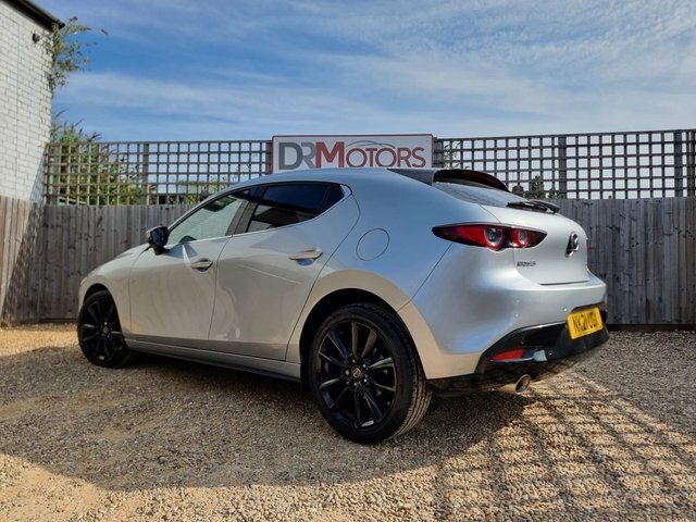 Mazda 3 2.0 E-skyactiv-x Mhev Sport Lux Hatchback Petr NK21UCX Silver #4