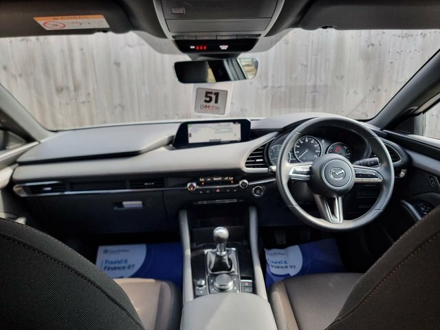 Mazda 3 2.0 E-skyactiv-x Mhev Sport Lux Hatchback Petr NK21UCX Silver #6