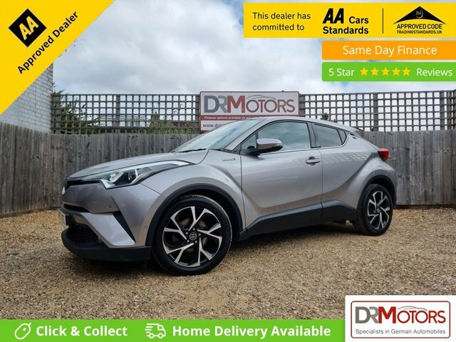 Toyota C-Hr 1.8 Vvt-h Design Suv Hybrid Cvt Euro 6 Silver