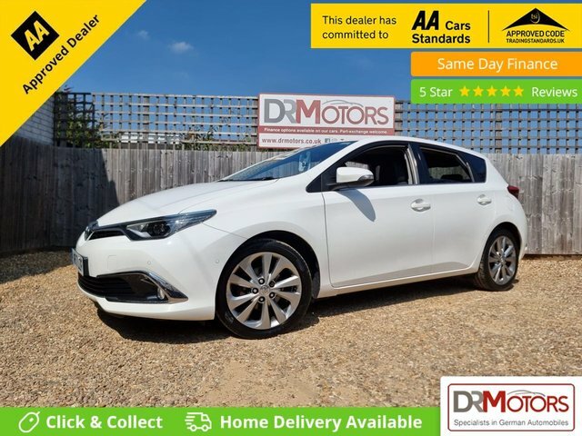 Toyota Auris 1.2 Vvt-i Excel Hatchback Euro 6 White