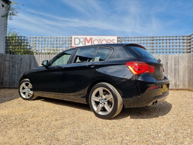 BMW 1 Series 1.5 116D Sport Hatchback Euro 6 NL68LHN Black #4