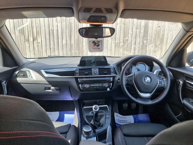 BMW 1 Series 1.5 116D Sport Hatchback Euro 6 NL68LHN Black #5