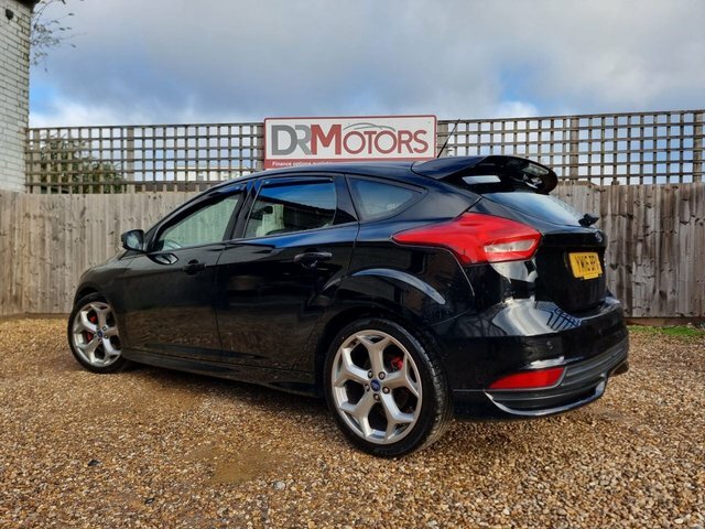 Ford Focus 2.0 Tdci St-3 Hatchback Euro 6 YM16BPX Black #4