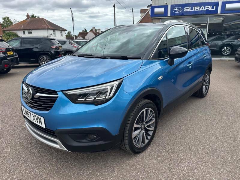 Vauxhall Crossland X 1.2T 110 Ultimate Start Stop - 2017 LM67XVN Blue #3