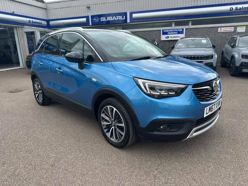 Vauxhall Crossland X 1.2T 110 Ultimate Start Stop - 2017 LM67XVN Blue