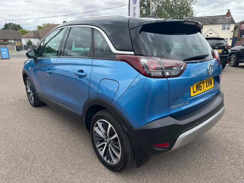 Vauxhall Crossland X 1.2T 110 Ultimate Start Stop - 2017 LM67XVN Blue #5