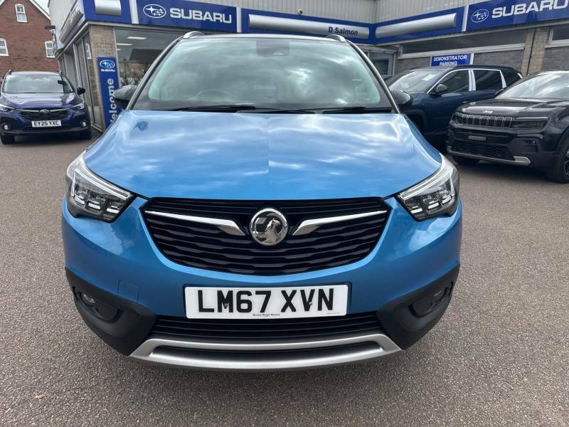 Vauxhall Crossland X 1.2T 110 Ultimate Start Stop - 2017 LM67XVN Blue #2