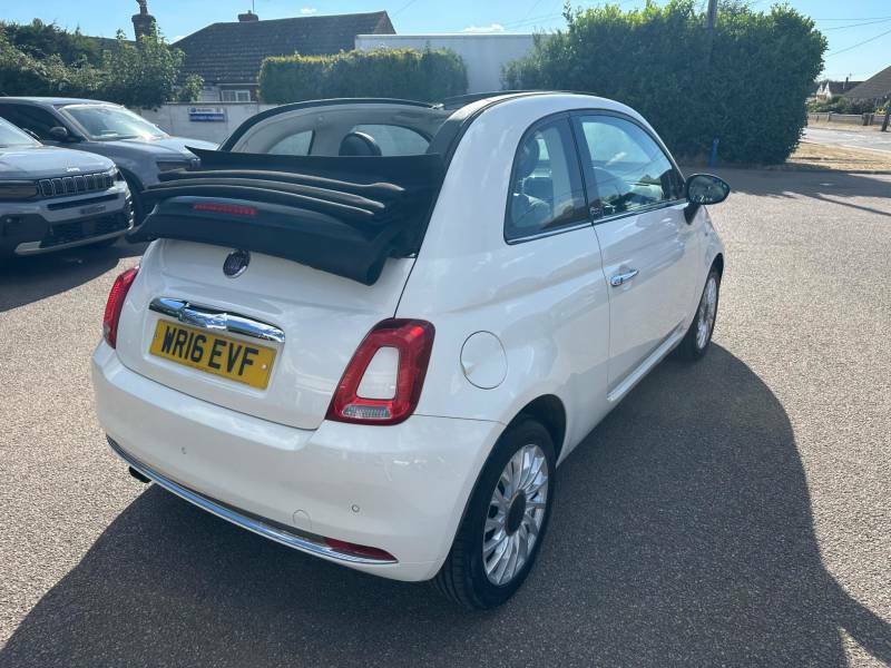 Fiat 500C Lounge U620 Ulez White #7