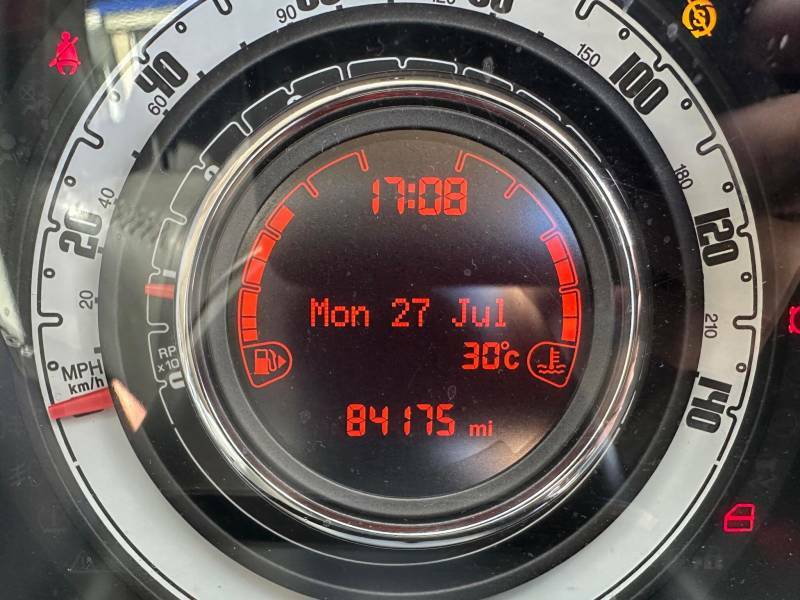 Fiat 500C Lounge U620 Ulez White #17