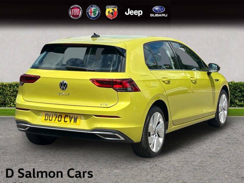 Volkswagen Golf 1.5 Etsi Mhev Style Dsg Euro 6 Ss Yellow #4