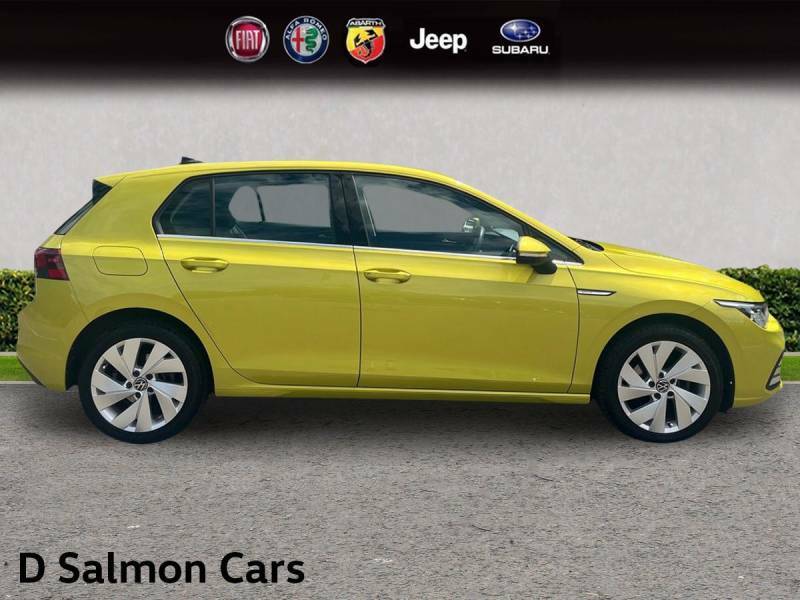 Volkswagen Golf 1.5 Etsi Mhev Style Dsg Euro 6 Ss Yellow #6