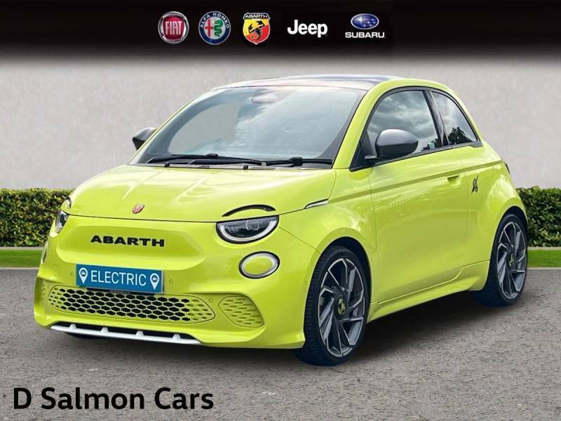 Abarth 500 42Kwh Auto 3dr Green #3