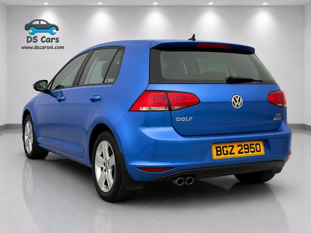 Volkswagen Golf Match Edition Tsi Bmt BGZ2950 Blue #5