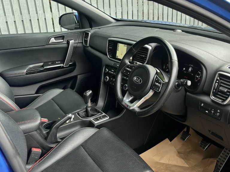 Kia Sportage Gt-line Crdi Isg CX20NKW Blue #6