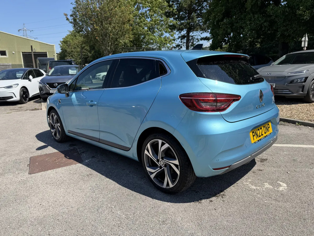 Renault Clio 1.6 E-tech Hybrid 140 Rs Line PN22ONP Blue #5