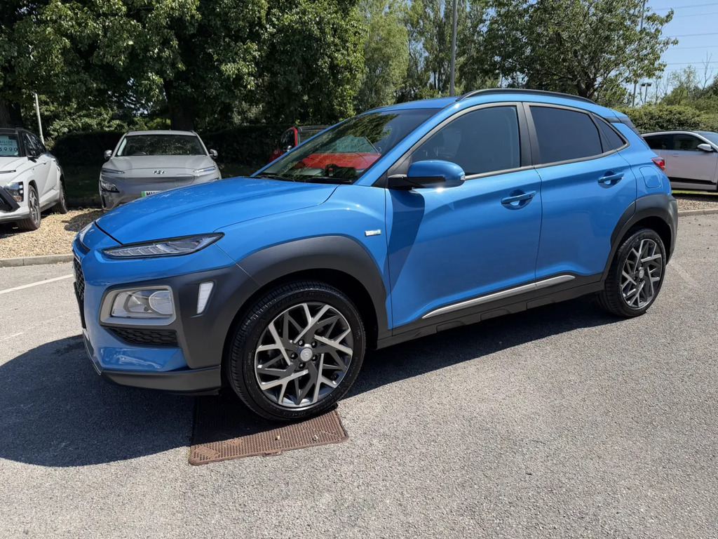 Hyundai Kona 1.6 Gdi Hybrid Premium Dct Blue #3