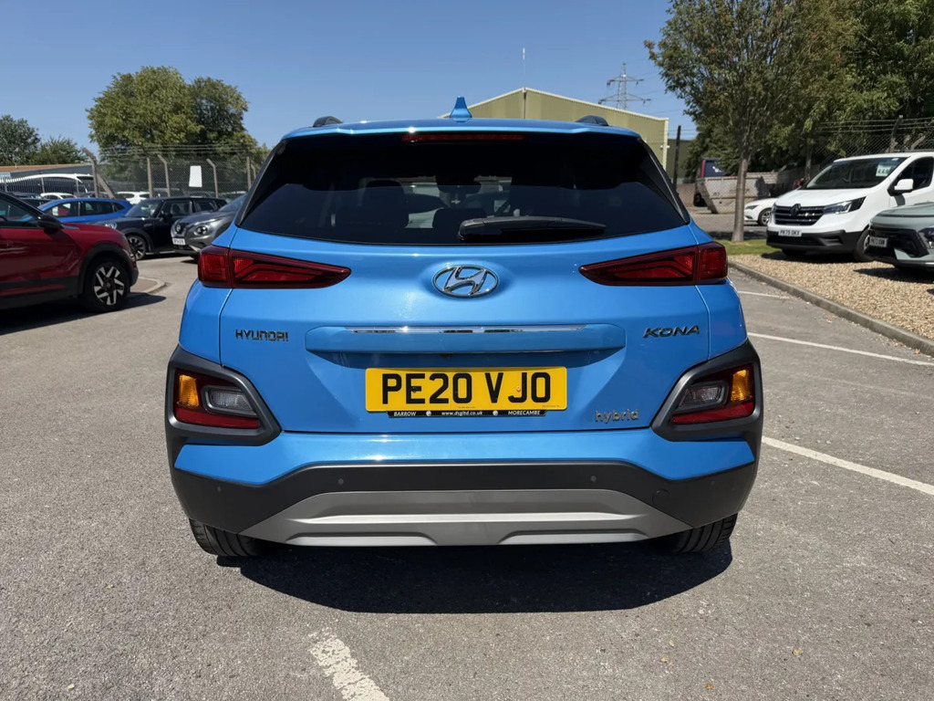 Hyundai Kona 1.6 Gdi Hybrid Premium Dct Blue #6