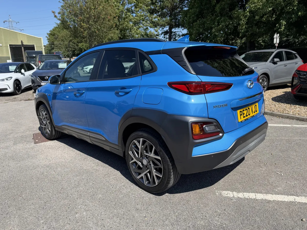 Hyundai Kona 1.6 Gdi Hybrid Premium Dct Blue #5