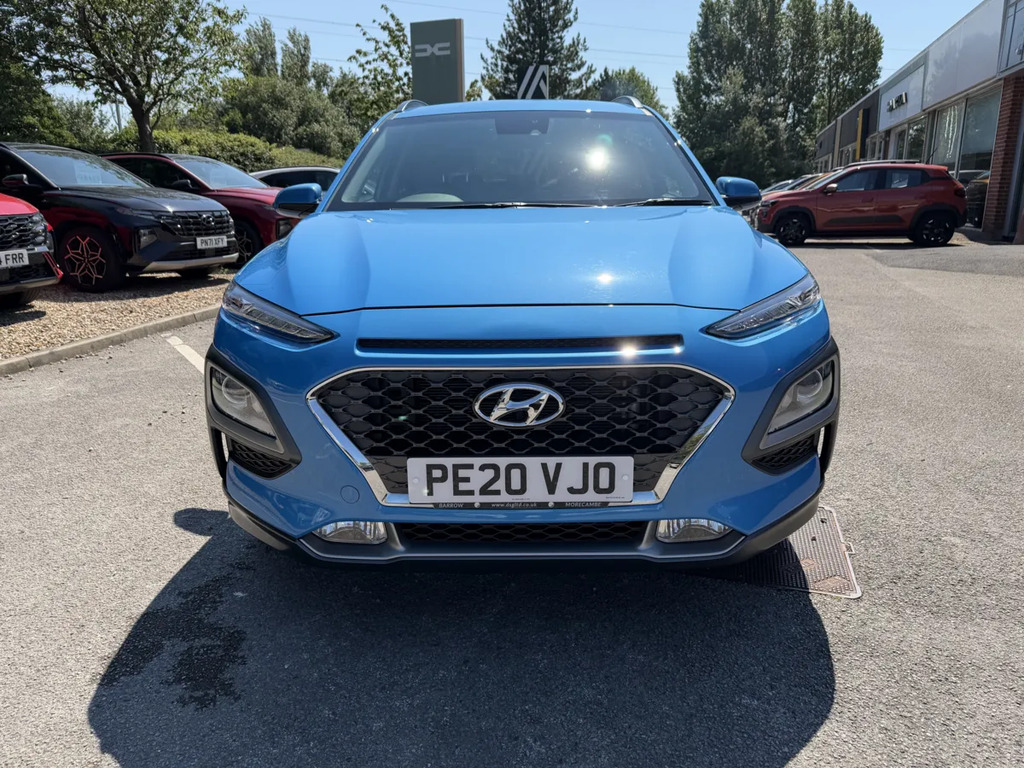 Hyundai Kona 1.6 Gdi Hybrid Premium Dct Blue #2