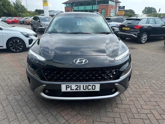 Hyundai Kona 1.6 Gdi Hybrid Premium Dct PL21UCO Black #3