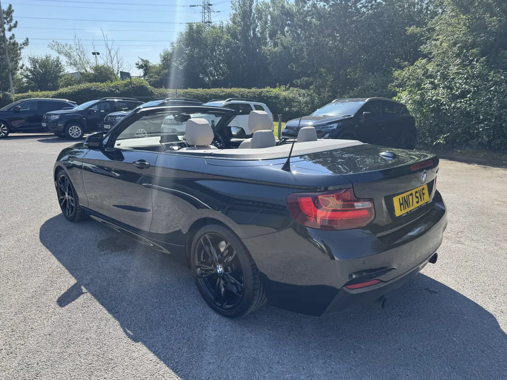 BMW 2 Series M240i Nav Step Convertible Black #4