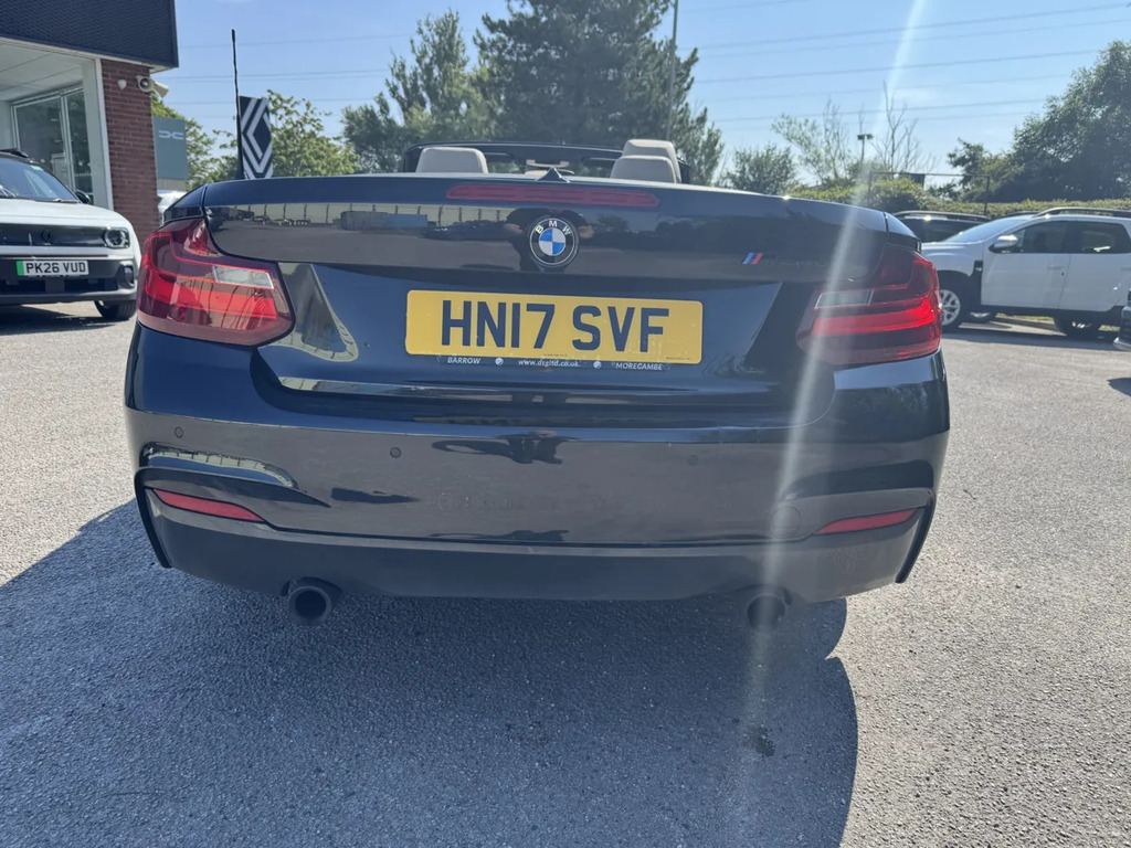 BMW 2 Series M240i Nav Step Convertible Black #5