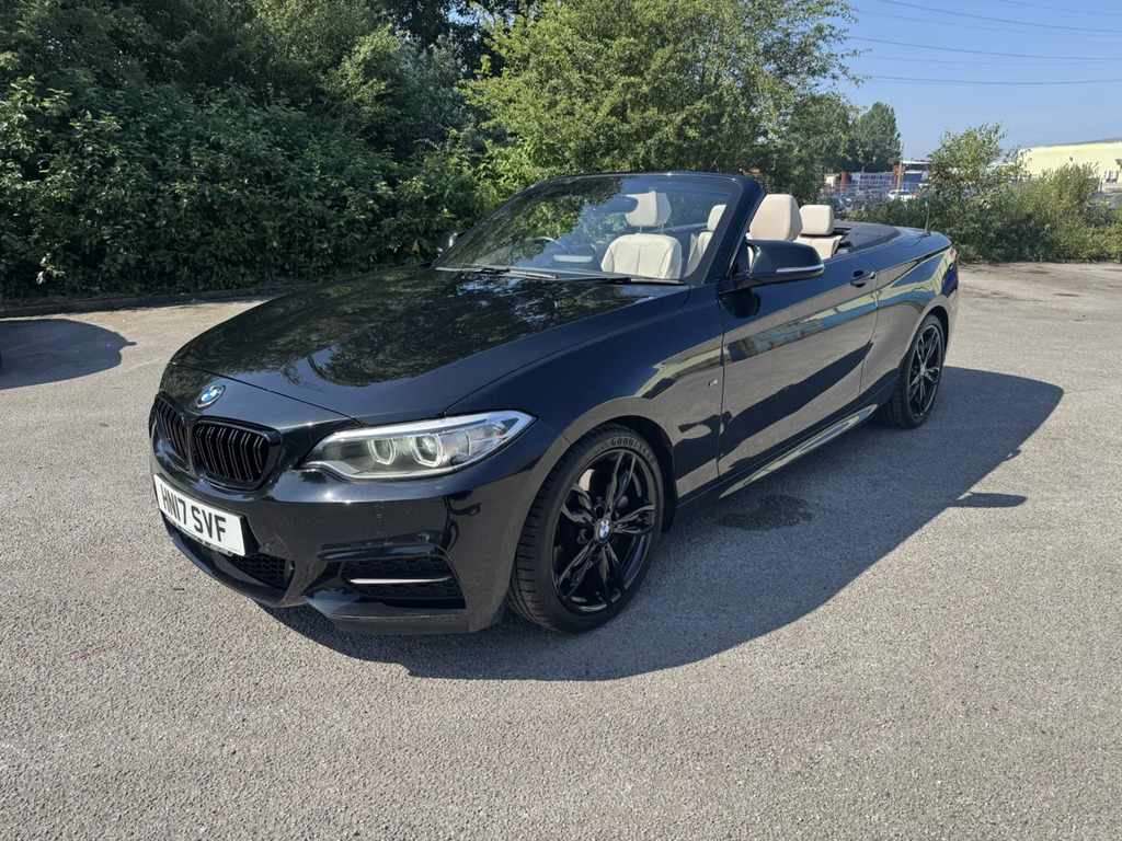 BMW 2 Series M240i Nav Step Convertible Black #2