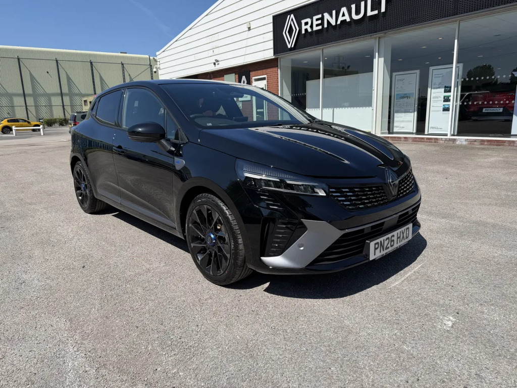 Renault Clio 1.6 E-tech Full Hybrid 145 Esprit Alpine Black