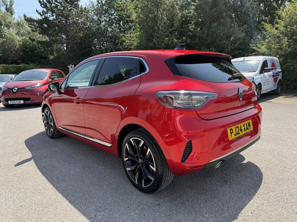 Renault Clio 1.0 Tce 90 Techno PJ24XAM Red #5