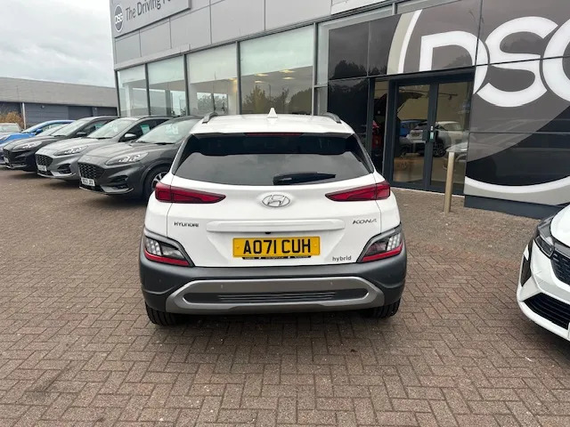 Hyundai Kona 1.6 Gdi Hybrid Ultimate Dct White #3